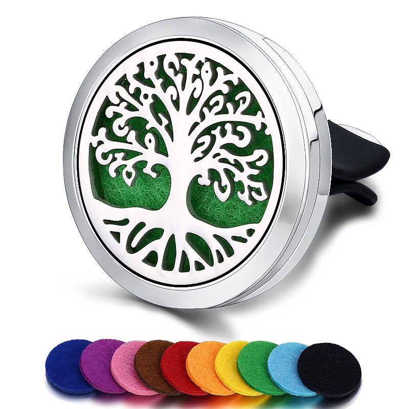 VAYLENO Car Vent Fragrance Diffuser with 10 Pads