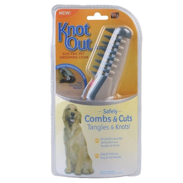 Electric Pet Grooming Comb for Dogs & Cats