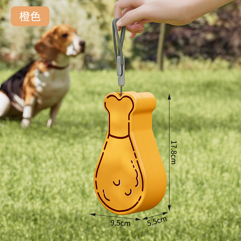 Portable Dog Water Bottle with Bowl
