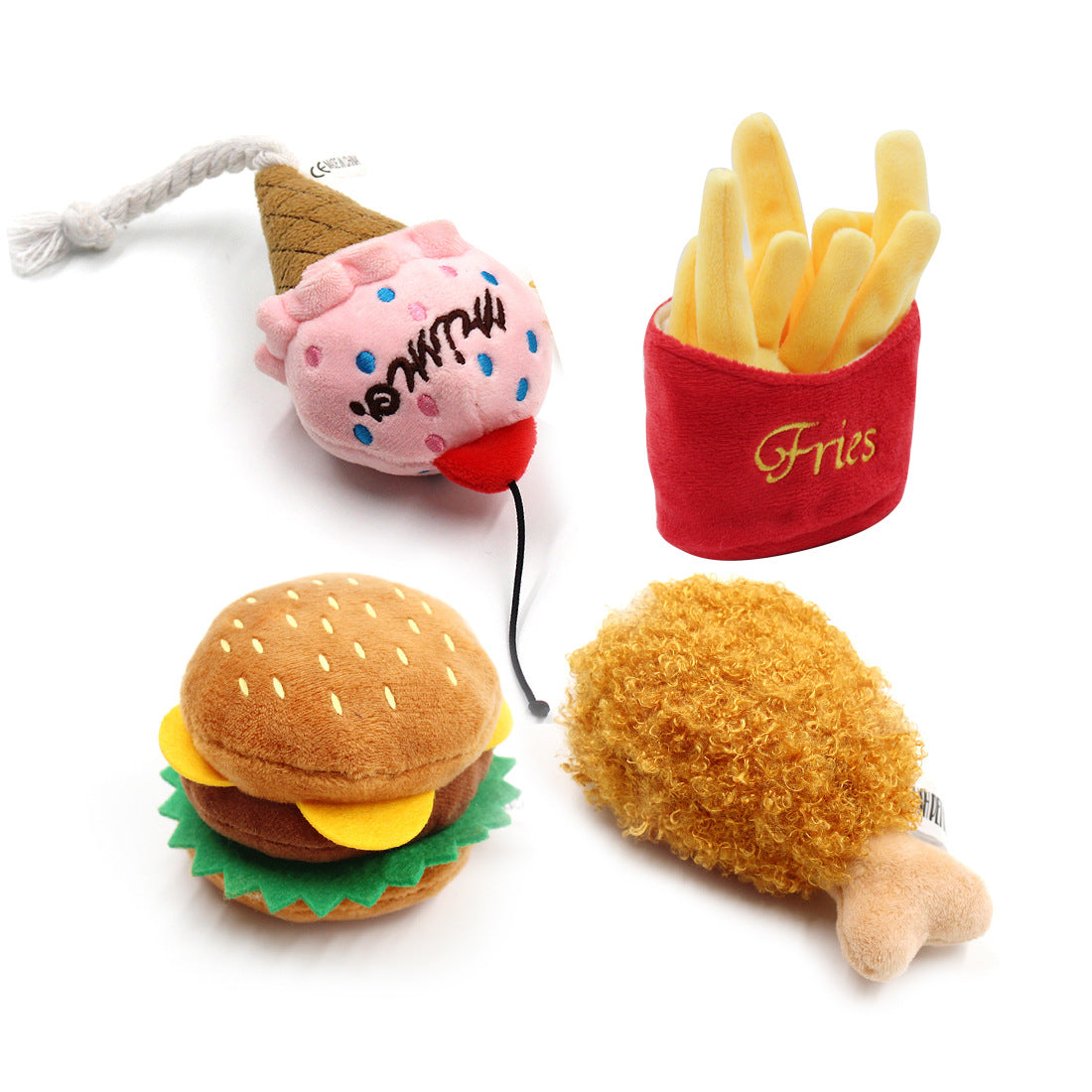 Plush Sound Dog Toy for Playtime